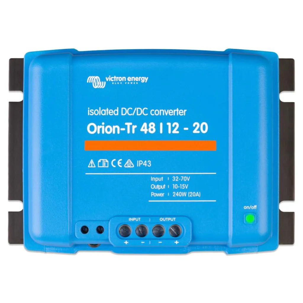 Omvormers-Victron Energy Orion-Tr 48V-12V 20A omvormer