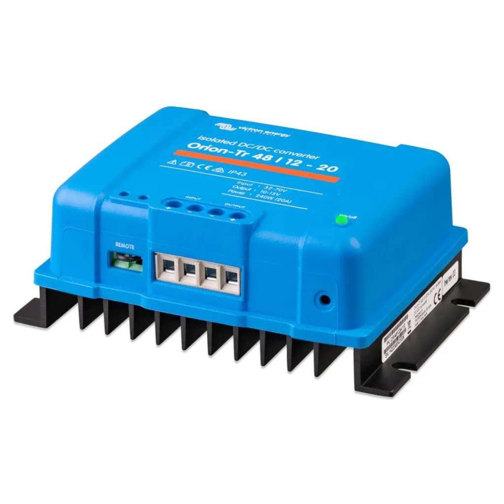 Omvormers-Victron Energy Orion-Tr 48V-12V 20A omvormer
