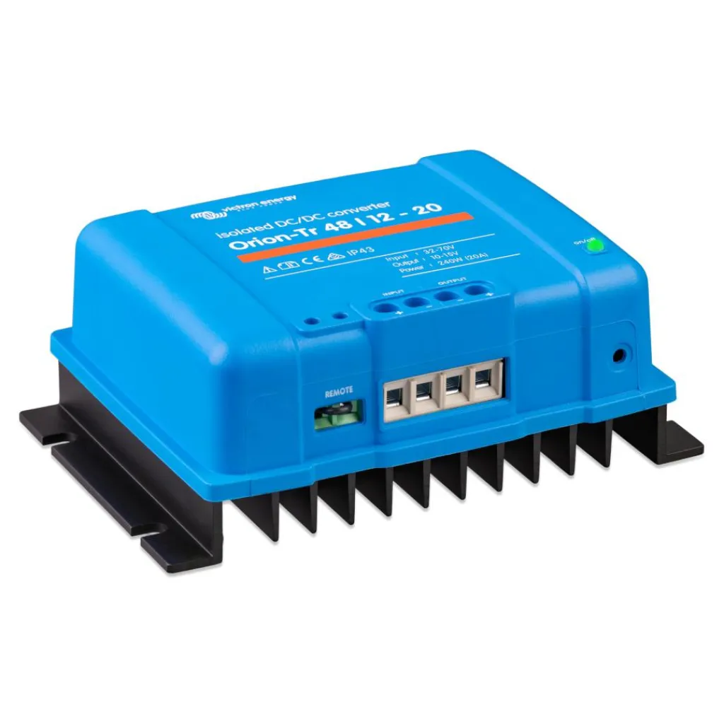 Omvormers-Victron Energy Orion-Tr 48V-12V 20A omvormer