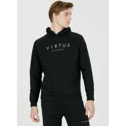 VIRTUS Bold hoodie heren black< Sport Trui