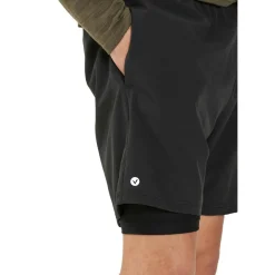 VIRTUS Korshi short heren black< Sportbroek