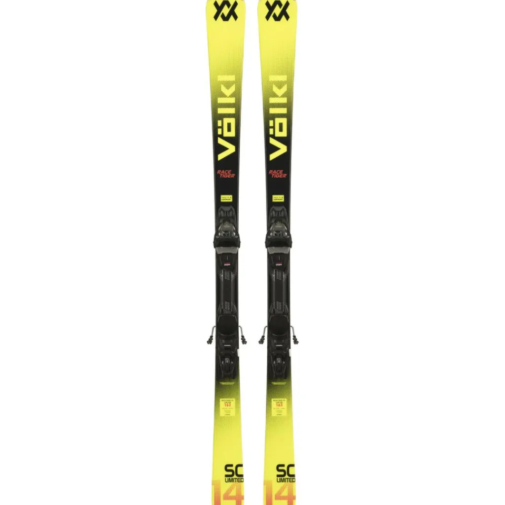Völkl Racetiger SC Limited 25 - 26 ski's met vMotion 11 binding< Ski's|Wintersport