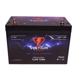 Voltium Energy  Smart LiFePO4 accu 12,8V - 75Ah< Accu's & Batterijen