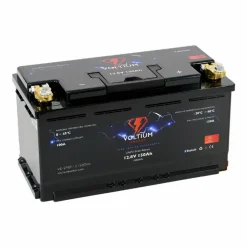 Accu's & Batterijen-Voltium Energy  Smart LiFePO4 accu 12,8V - 150Ah DIN