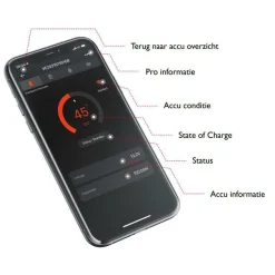 Accu's & Batterijen-Voltium Energy  Smart LiFePO4 accu 12,8V - 200Ah