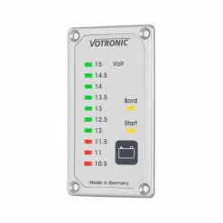 Accu's & Batterijen-Votronic Led display duo voltmeter