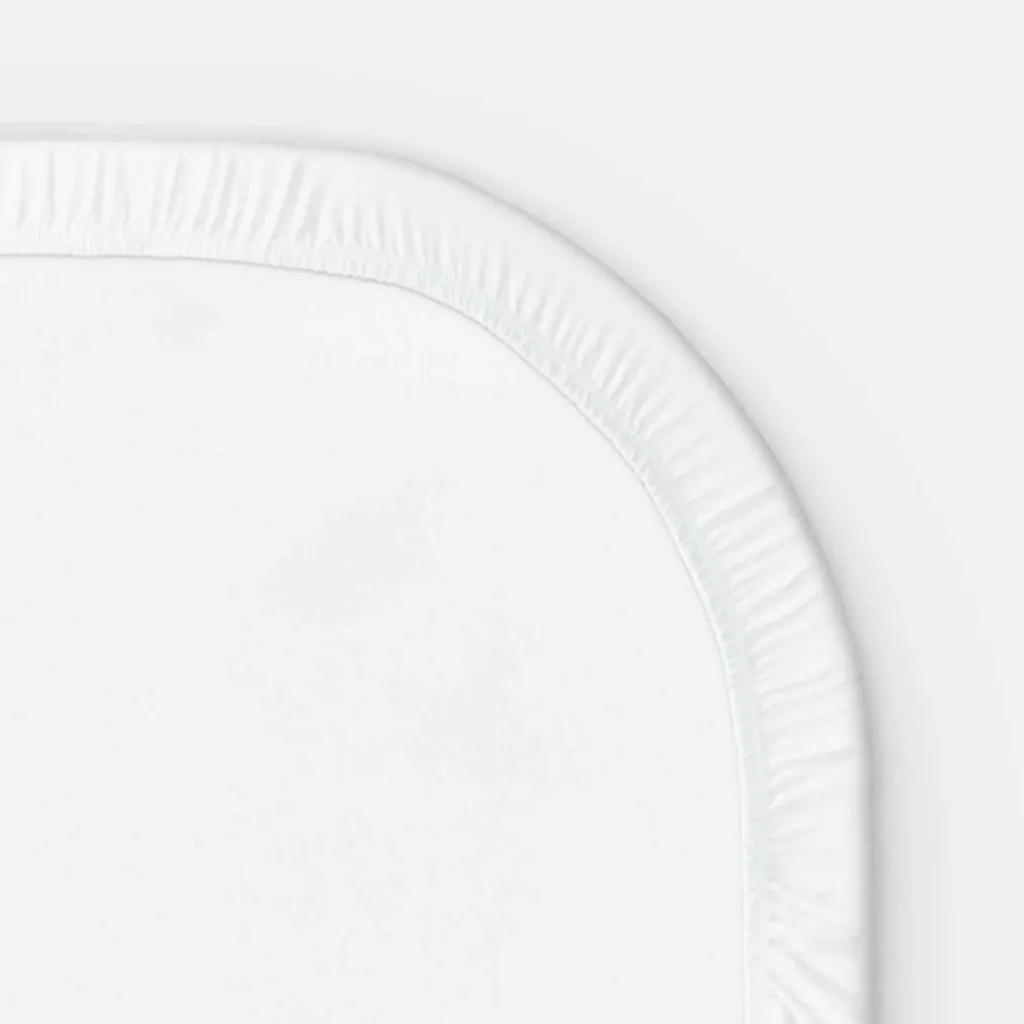 Walra Travel Jersey hoeslaken Queens bed wit< Beddengoed