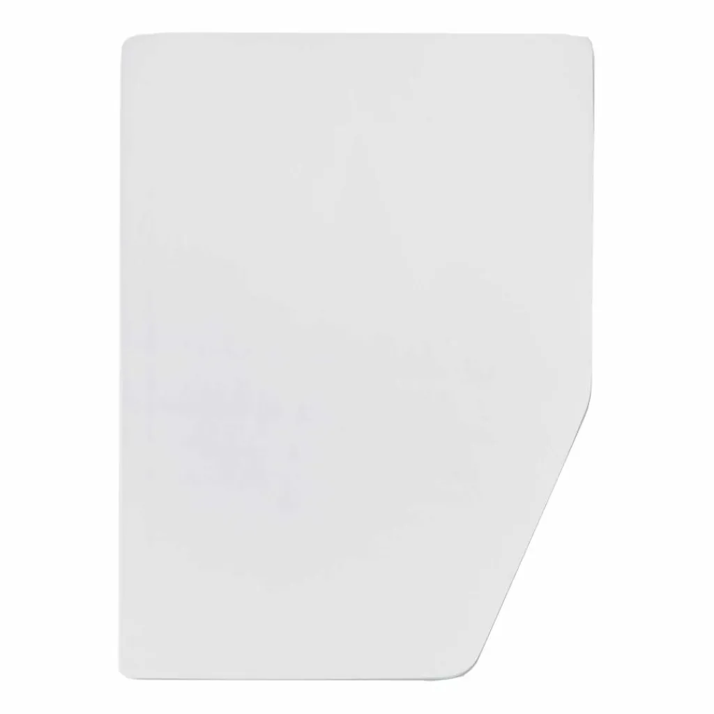 Walra Travel Jersey hoeslaken Frans bed rechts wit< Beddengoed