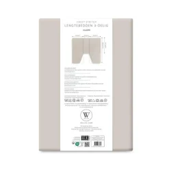 Walra Travel Jersey hoeslaken 3-delig zand< Beddengoed