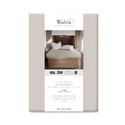 Beddengoed-Walra Travel Jersey hoeslaken Queens bed zand