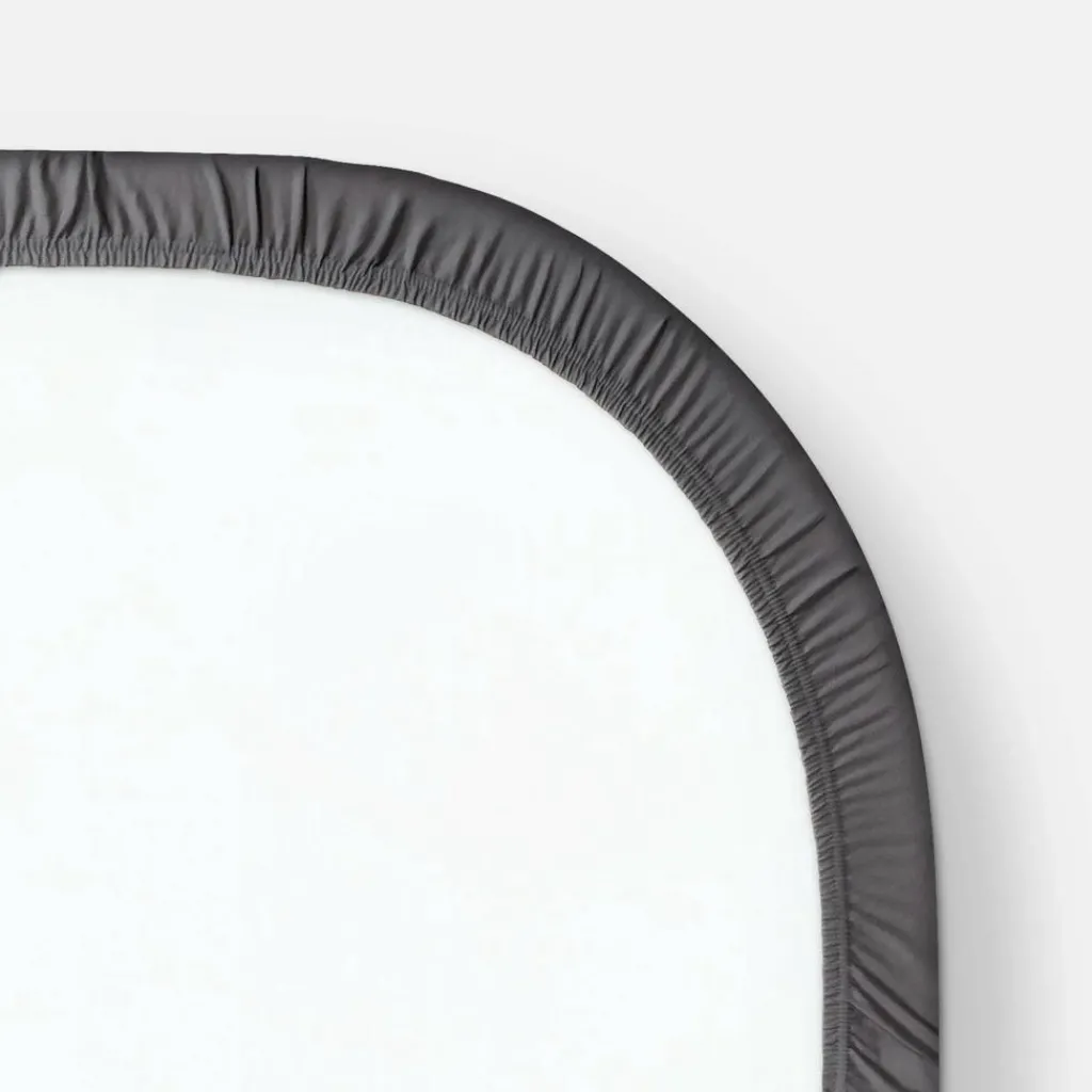 Beddengoed-Walra Travel Jersey hoeslaken Queens bed antraciet