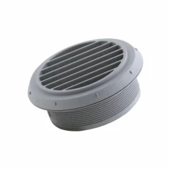 Kachels-Webasto Luchtuitblaasrooster 45 graden 90 mm grijs
