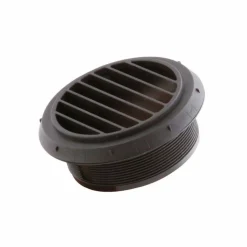 Webasto luchtuitblaasrooster 45 graden 90 mm zwart< Kachels