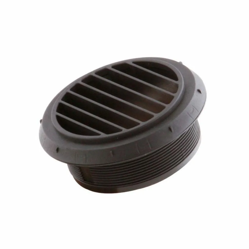 Webasto luchtuitblaasrooster 45 graden 90 mm zwart< Kachels