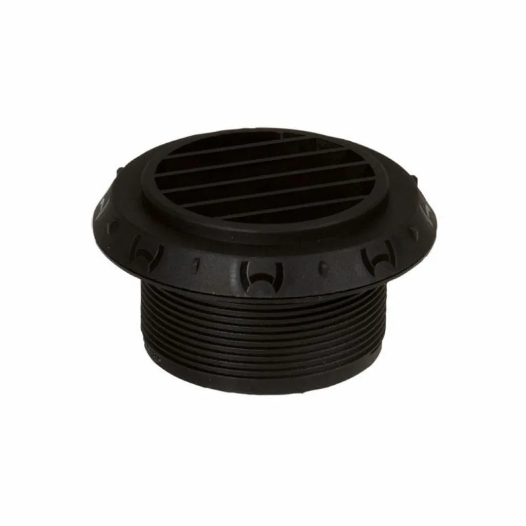 Webasto luchtuitblaasrooster 90 graden 60 mm zwart< Kachels