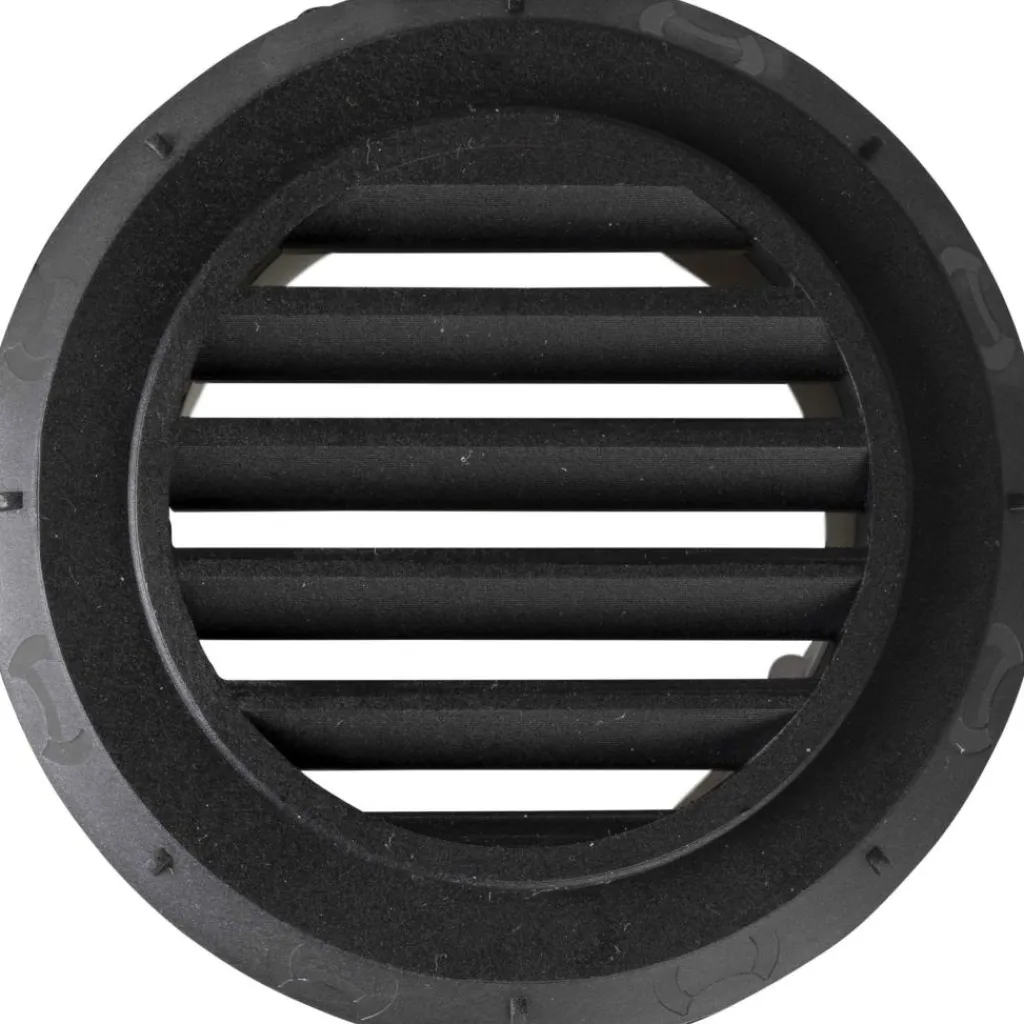 Kachels-Webasto luchtuitblaasrooster 45 graden 60 mm zwart