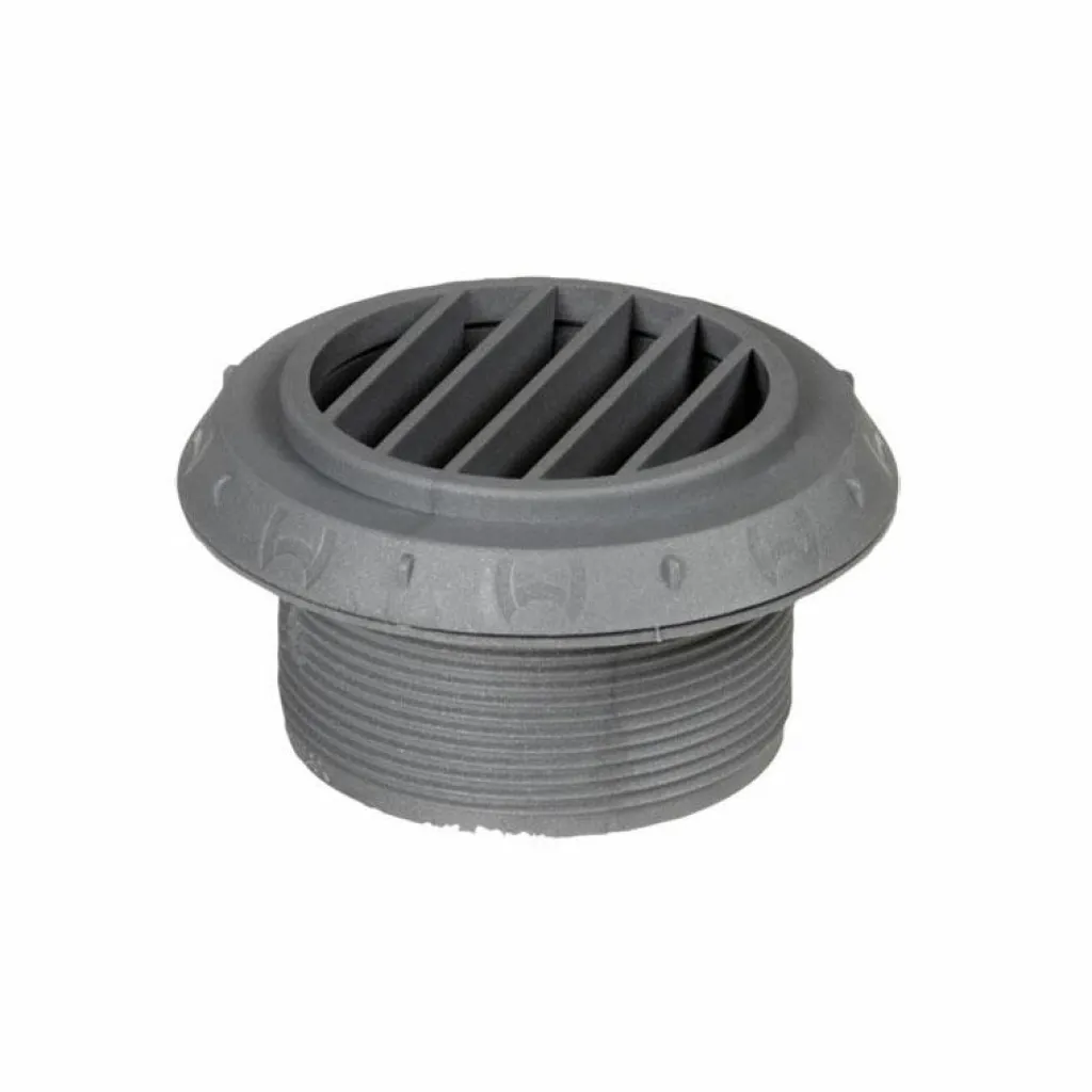 Kachels-Webasto luchtuitblaasrooster 90 graden 60 mm grijs