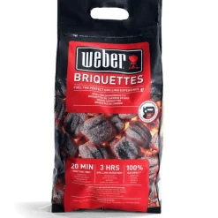 Weber briketten 4 kg< Aanmaken