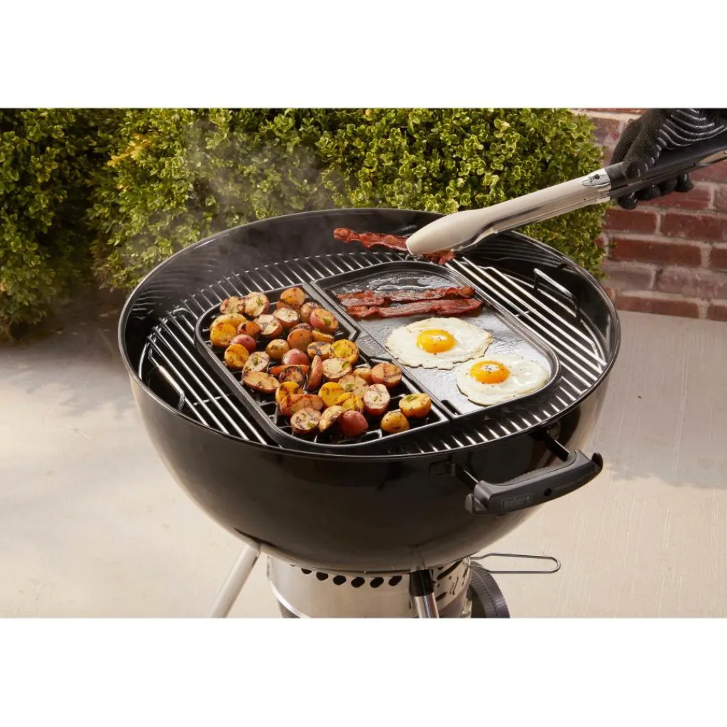Hulpmiddelen-Weber Gourmet BBQ grill en bakplaat