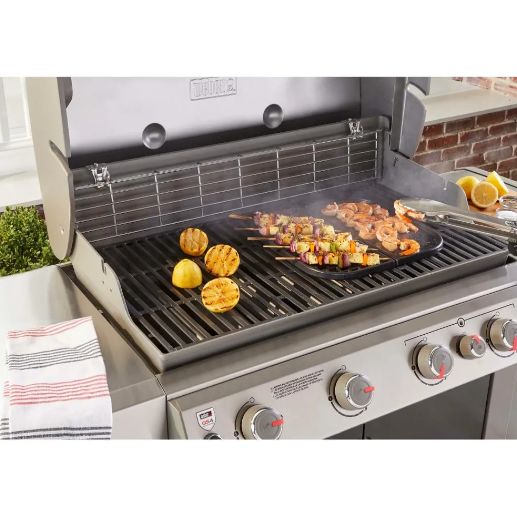 Hulpmiddelen-Weber Gourmet BBQ grill en bakplaat