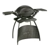 Elektrische Bbq-Weber Q2400 elektrische barbecue dark grey inclusief stand