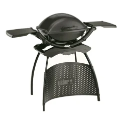 Elektrische Bbq-Weber Q2400 elektrische barbecue dark grey inclusief stand