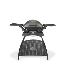 Elektrische Bbq-Weber Q2400 elektrische barbecue dark grey inclusief stand