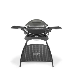 Elektrische Bbq-Weber Q2400 elektrische barbecue dark grey inclusief stand