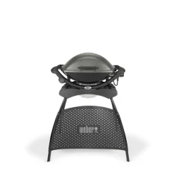 Elektrische Bbq-Weber Q2400 elektrische barbecue dark grey inclusief stand