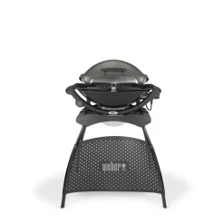 Elektrische Bbq-Weber Q2400 elektrische barbecue dark grey inclusief stand