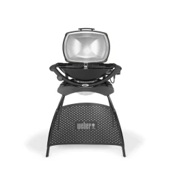 Elektrische Bbq-Weber Q2400 elektrische barbecue dark grey inclusief stand