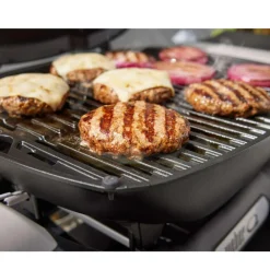 Weber Q 1200N gasbarbecue black inclusief onderstel< Gas Bbq & Buitenkeukens