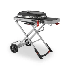 Weber Traveler gasbarbecue black< Gas Bbq & Buitenkeukens