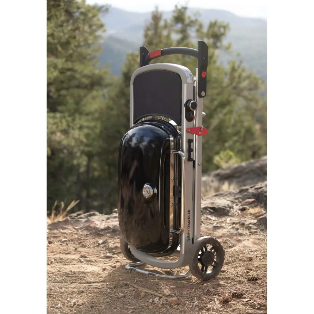Weber Traveler gasbarbecue black< Gas Bbq & Buitenkeukens