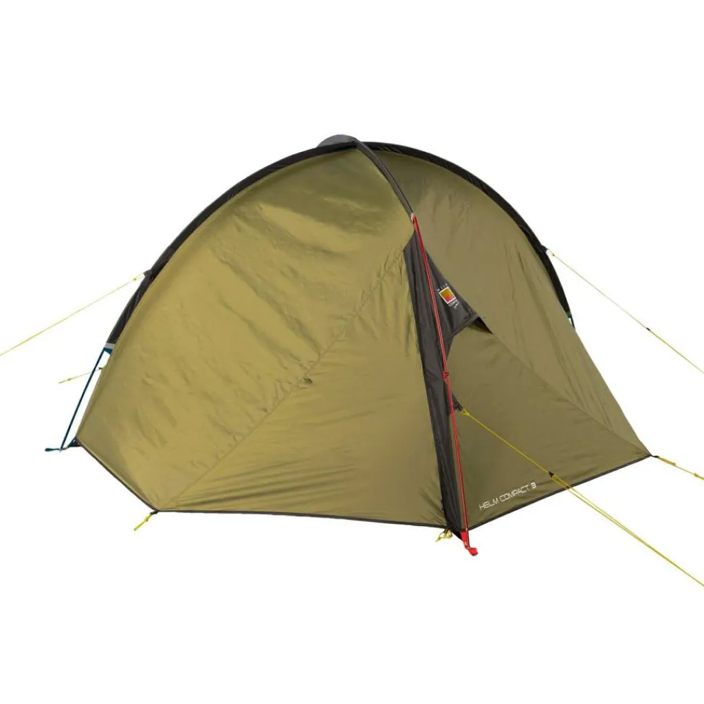 3-Persoons Tent|Tunneltenten-Wild Country Helm Compact 3 lichtgewicht koepeltent green