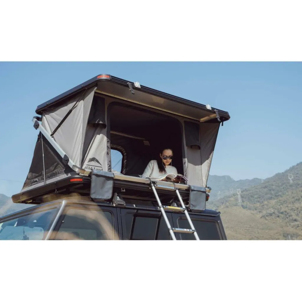 Wild Land Rock Cruiser Large daktent grey< 2-Persoons Tent|Tunneltenten