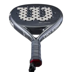 Padel Racket-Wilson Carbon Force It padel racket black