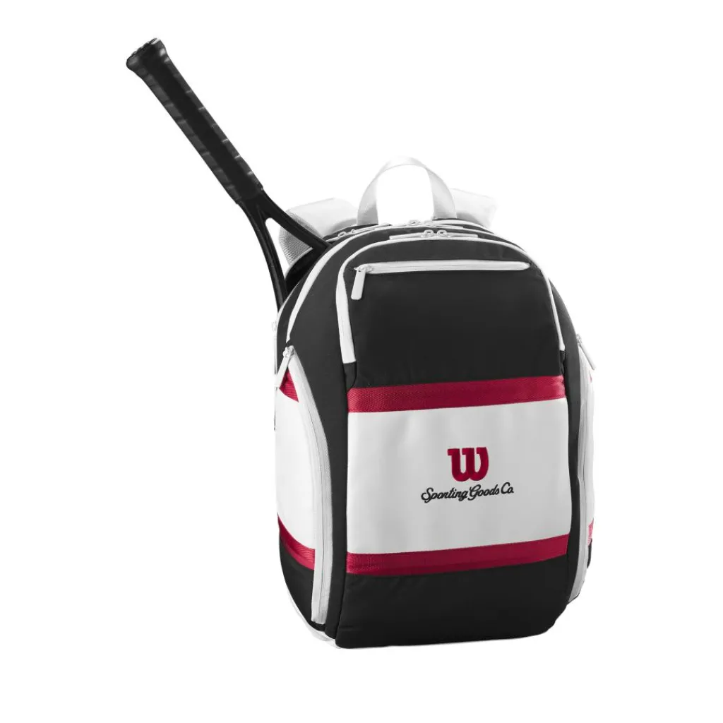 Wilson Courage Collection tennistas black white red< Tennistassen