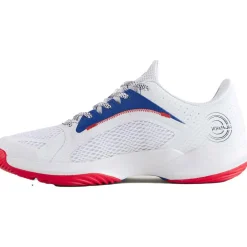 Padelschoenen-Wilson Hurakn 2.0 padelschoenen dames white deja vu blue red