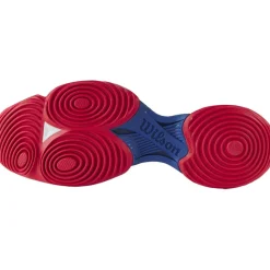 Padelschoenen-Wilson Hurakn 2.0 padelschoenen dames white deja vu blue red