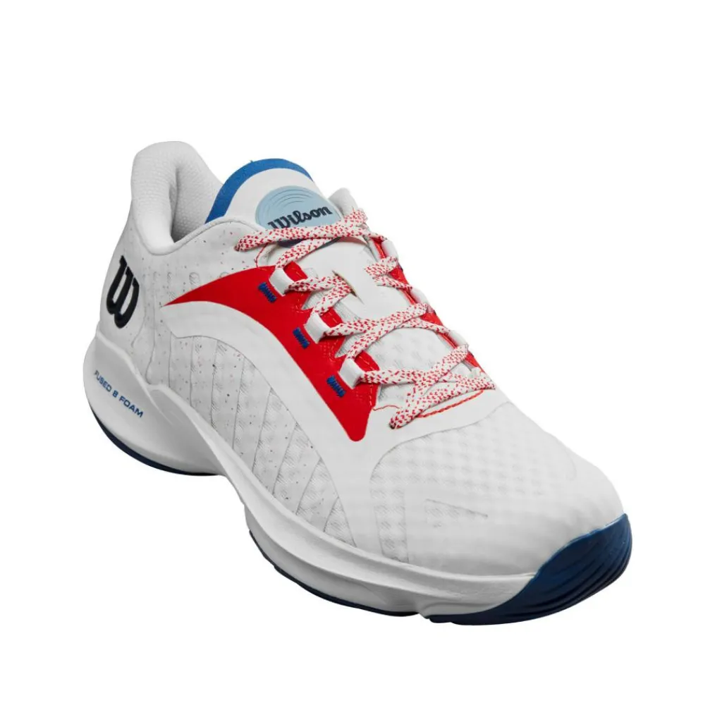 Wilson Hurakn Pro padelschoenen dames white red< Padelschoenen