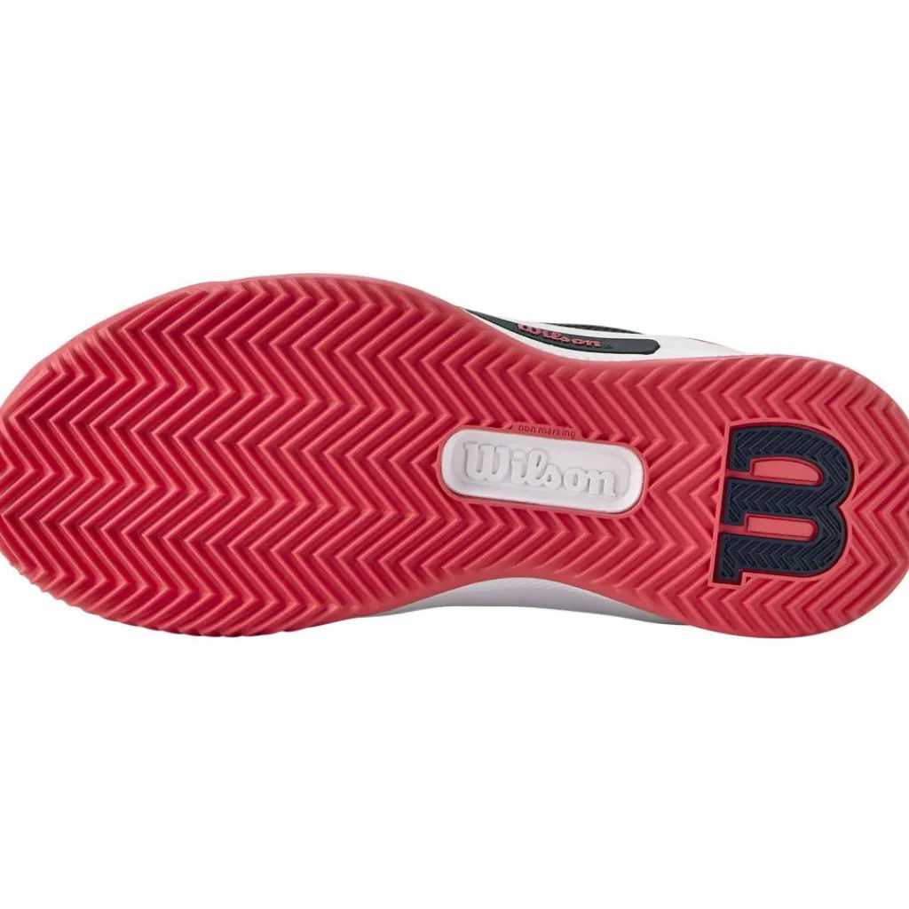 Tennisschoenen-Wilson Intrigue Pro Clay tennisschoenen dames white navy