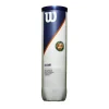 Wilson Roland Garros All Court tennisballen 4-pack geel< Tennisballen