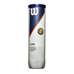 Wilson Roland Garros All Court tennisballen 4-pack geel< Tennisballen