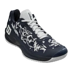 Wilson Rush Pro 4.0 Hope New York tennisschoenen heren navy blazer white< Tennisschoenen