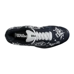 Wilson Rush Pro 4.0 Hope New York tennisschoenen heren navy blazer white< Tennisschoenen