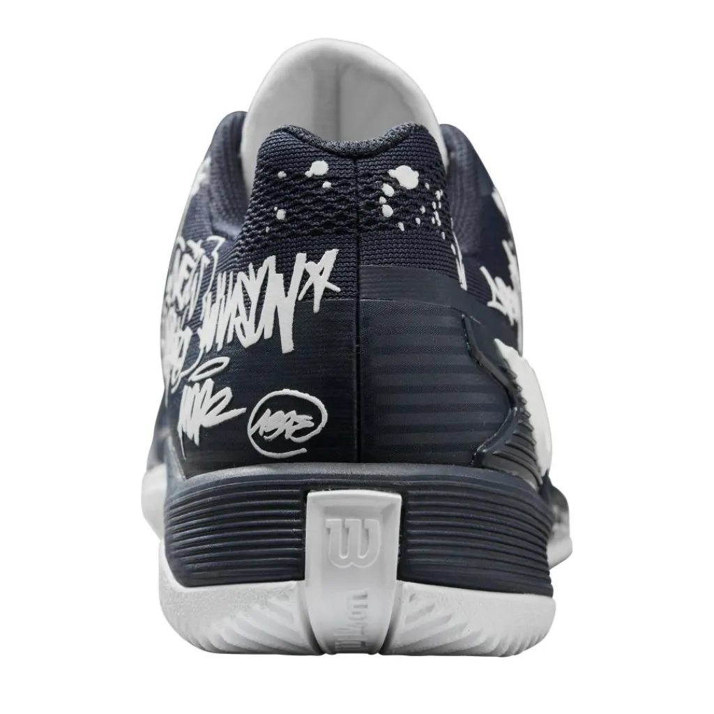 Wilson Rush Pro 4.0 Hope New York tennisschoenen heren navy blazer white< Tennisschoenen