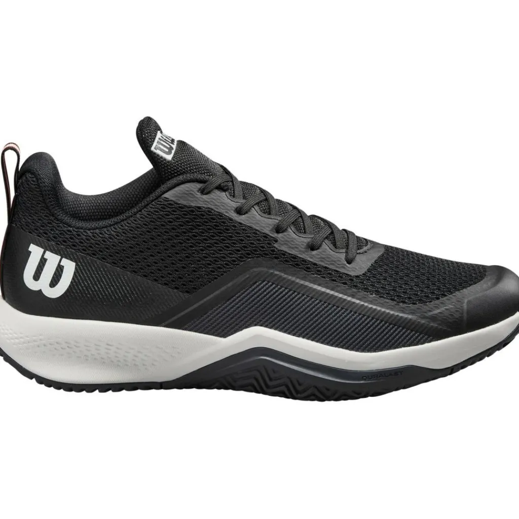 Wilson Rush Pro Lite padelschoenen heren black ebony white< Tennisschoenen
