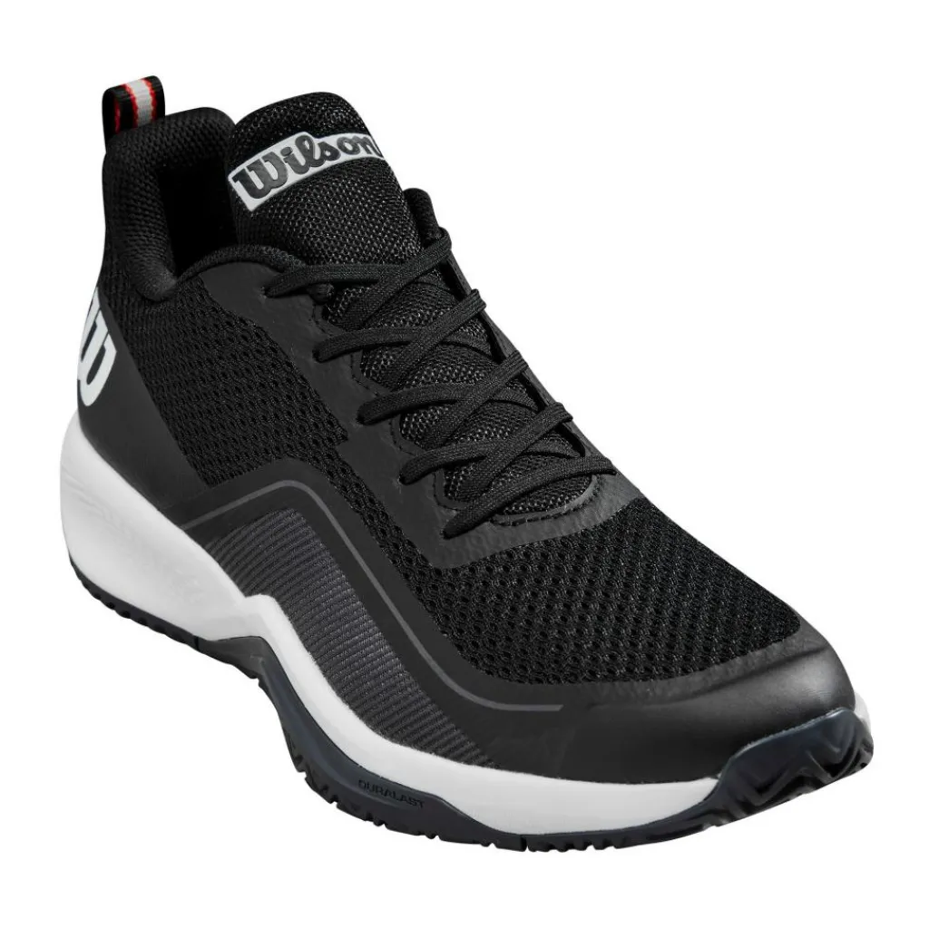 Wilson Rush Pro Lite padelschoenen heren black ebony white< Tennisschoenen