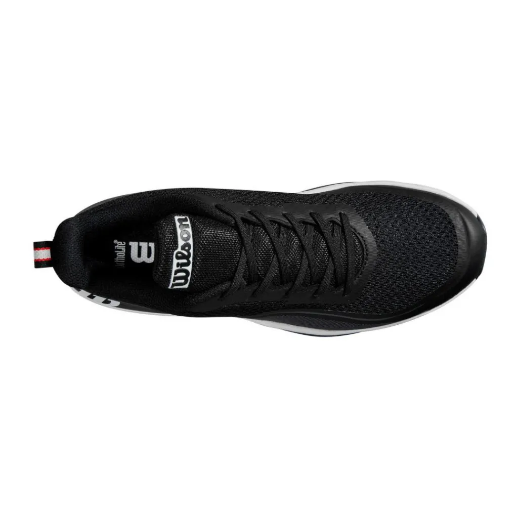 Wilson Rush Pro Lite padelschoenen heren black ebony white< Tennisschoenen